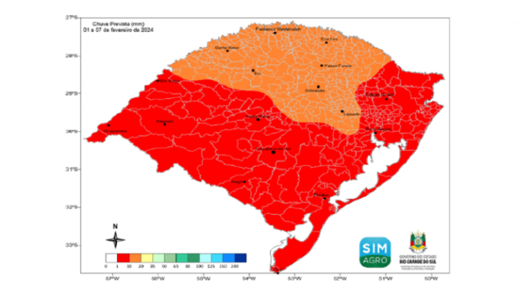 Calor vai predominar no Estado na próxima semana