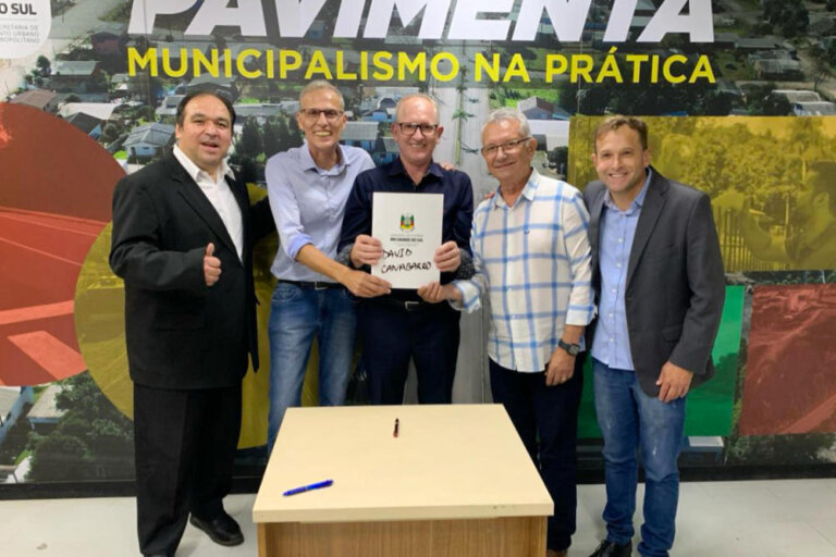 David Canabarro é contemplado com recursos do Pavimenta 2