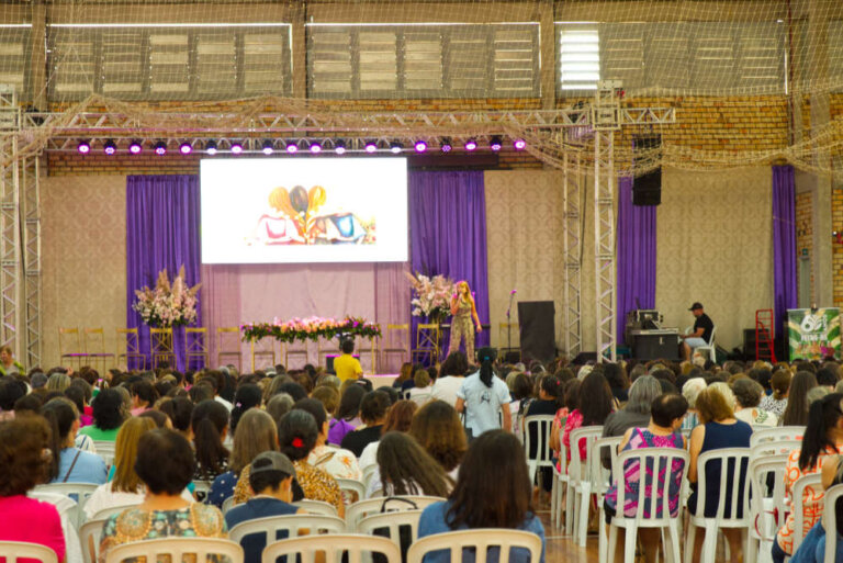 Mais de mil trabalhadoras rurais participaram de encontro regional em David Canabarro