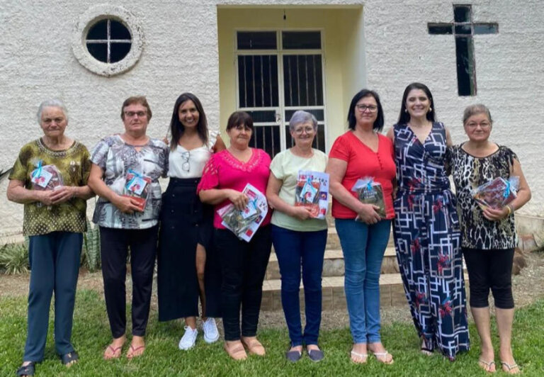 Escola do Legislativo de Muliterno visitou a comunidade Santa Lúcia