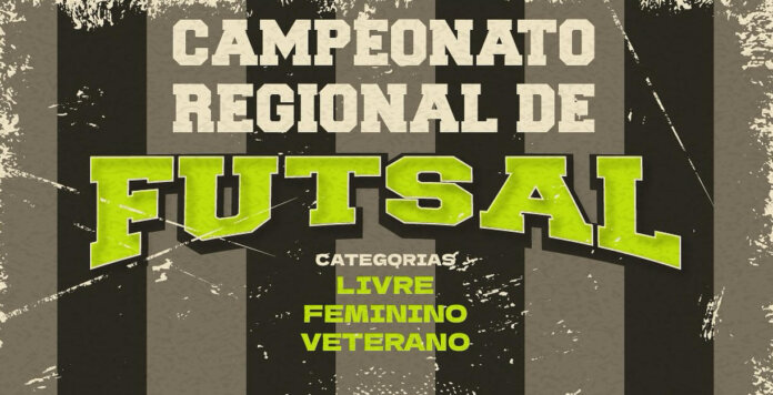 Abertas as inscrições para o Campeonato Regional de Futsal de Santo Antônio do Palma