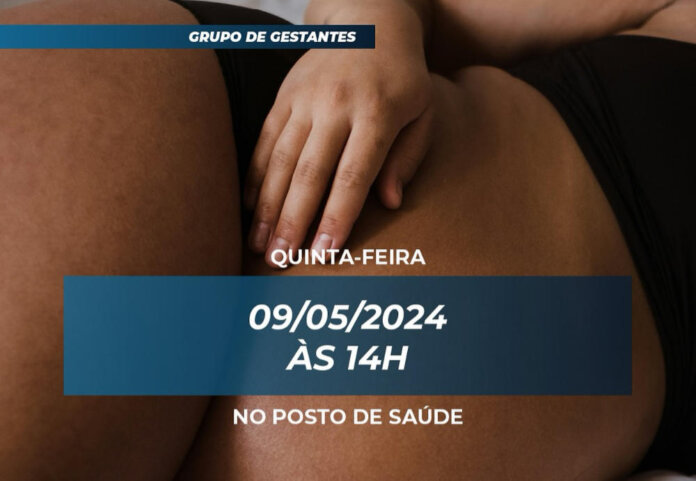 Quinta-feira terá encontro do Grupo de Gestantes em Santo Antônio