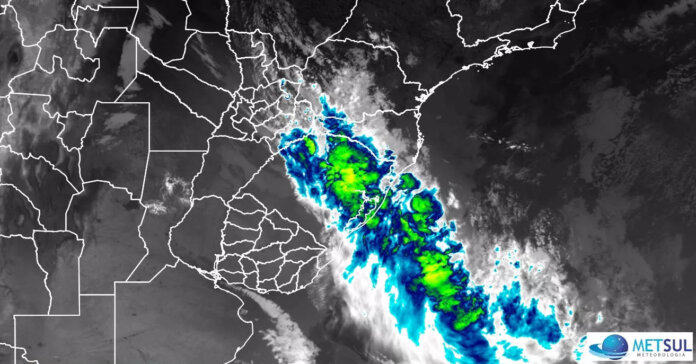 Chuva avança pelo Sul e atingirá o Sudeste e Centro-Oeste