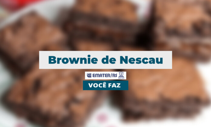 Brownie de Nescau | Você Faz