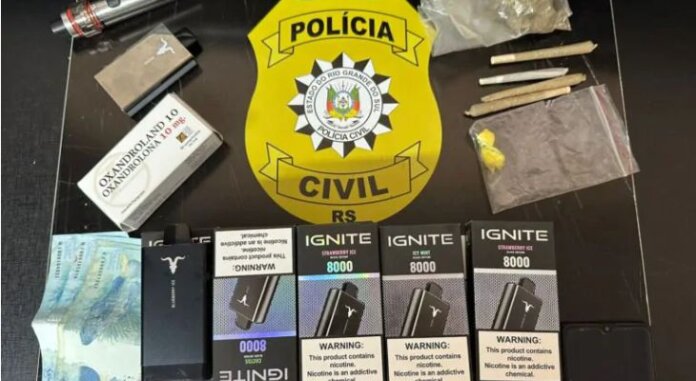 Polícia Civil prende homem em flagrante por tráfico de drogas em Marau