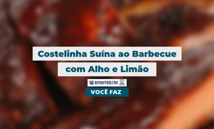 Costelinha Suína ao Barbecue com Alho e Limão | Você Faz