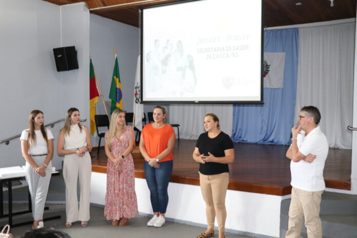 Encontro especial alusivo ao Janeiro Branco é realizado em Casca