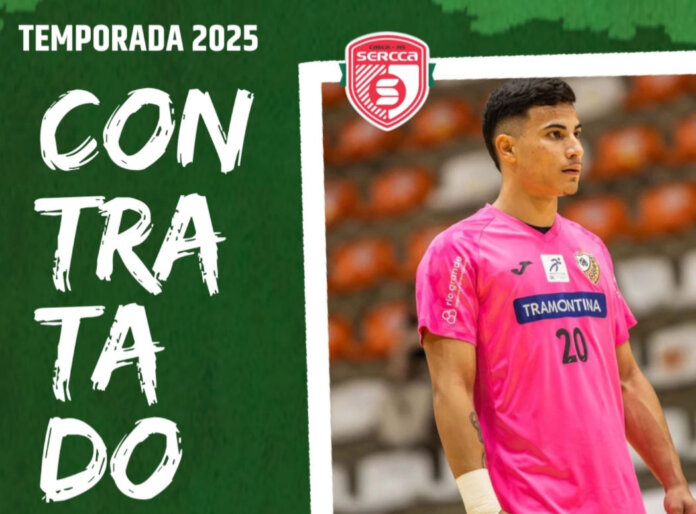 Sercca anuncia a contratação de goleiro