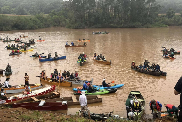 Caicaço da Fé reúne fiéis da Padroeira dos Navegantes