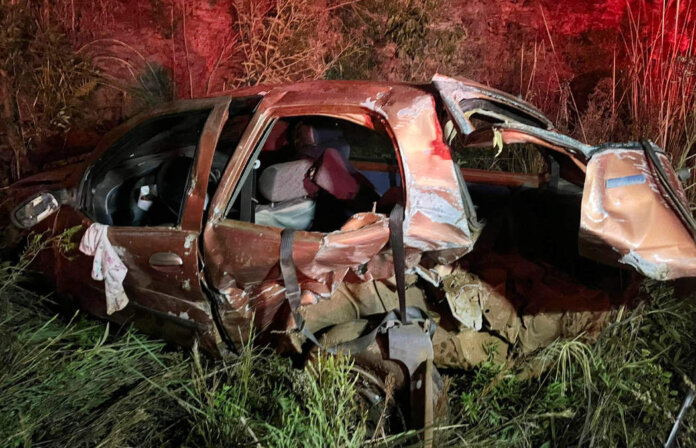 Capotamento na ERS-458 em Santo Antônio do Palma deixa jovem morto