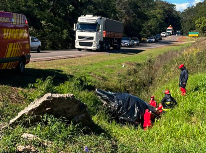 Acidente com óbito na ERS 324, em Marau