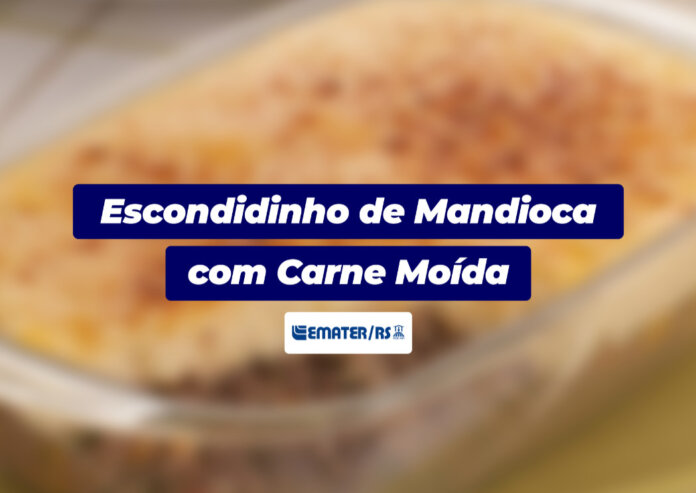 Escondidinho de Mandioca com Carne Moída | Você Faz