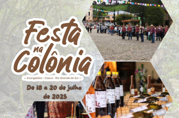 Festa na Colônia promete agitar a Vila História de Evangelista entre os dias 18 e 20 de julho