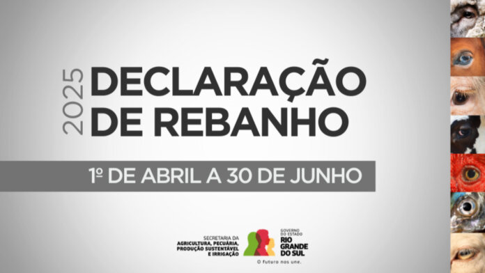 Prazo da declaração Anual de Rebanho encerra na próxima segunda