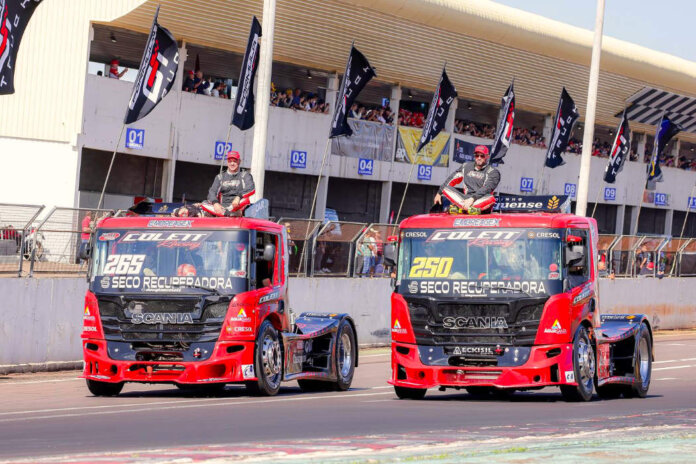 Dupla de Casca acelera forte na Fórmula Truck e está na briga pelo título da Copa Mercosul