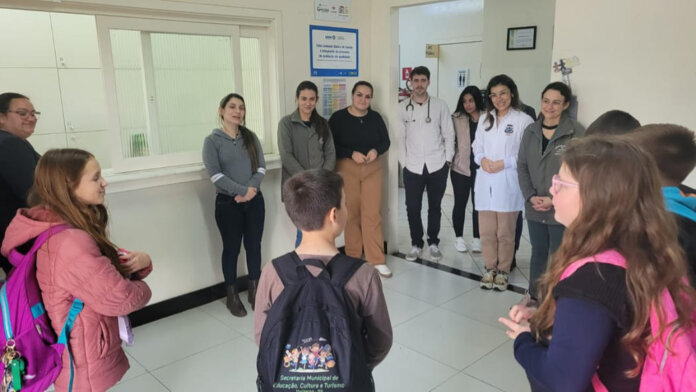 Escola Olivo Dal Magro, de Muliterno, realiza ação de conscientização ambiental