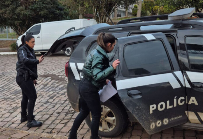 Homem é preso pela Polícia Civil após ameaçar ex-companheira em Casca