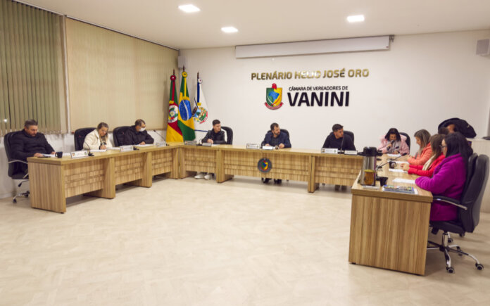 Resumo da Sessão Ordinária nº 09/2025 da Câmara de Vereadores de Vanini
