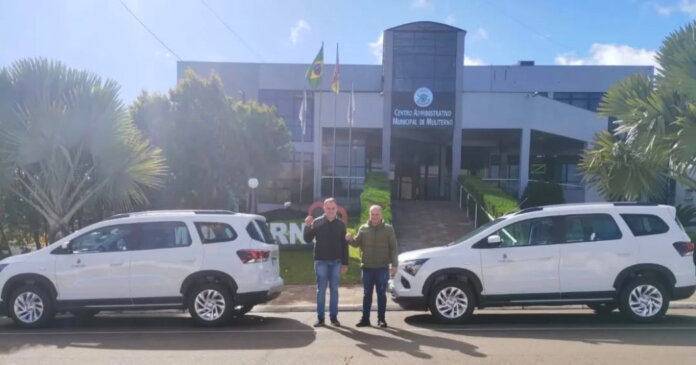 Secretaria de Saúde de Muliterno recebe dois novos veículos para reforçar a frota municipal