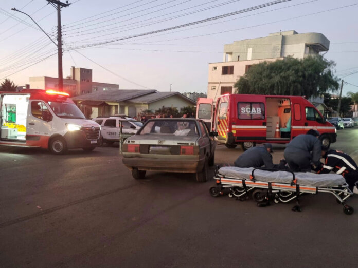 Acidente entre dois veículos deixa feridos em Casca