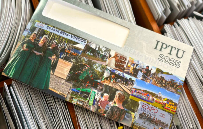 IPTU 2025 está disponível para retirada em David Canabarro