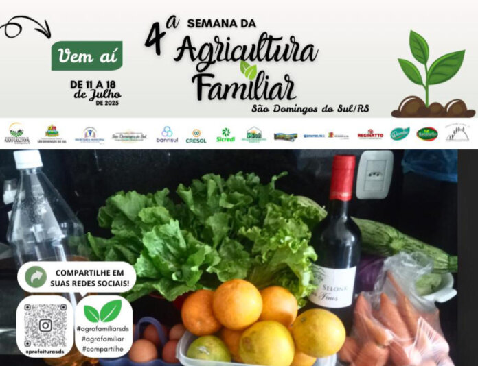 São Domingos do Sul celebra a agricultura familiar com programação diversificada e sustentável