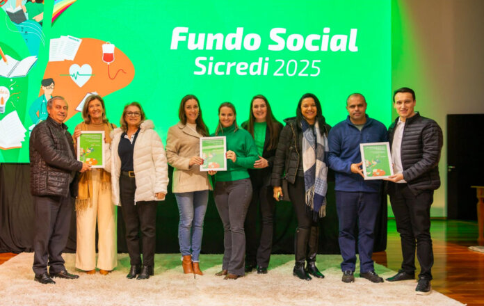 Sicredi Aliança RS/SC/ES divulga projetos contemplados no Fundo Social 2025
