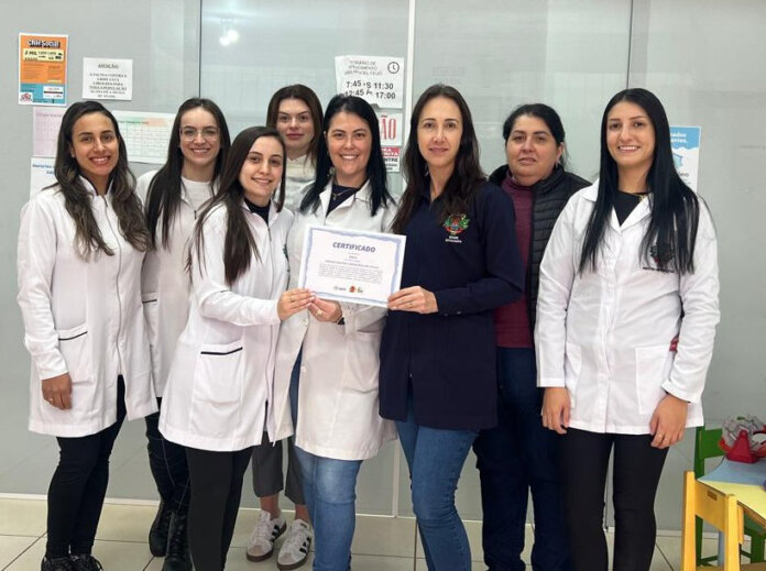 UBS Jardim Brasil de Casca recebe certificado do programa Rede Bem Cuidar RS