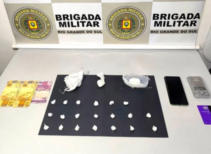 Homem é preso por tráfico de drogas durante operação em Casca