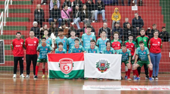 Sercca vence na prorrogação e garante classificação no Gauchão de Futsal Sub-15