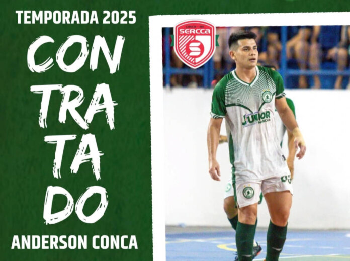 Sercca anuncia contratação do ala Anderson Conca