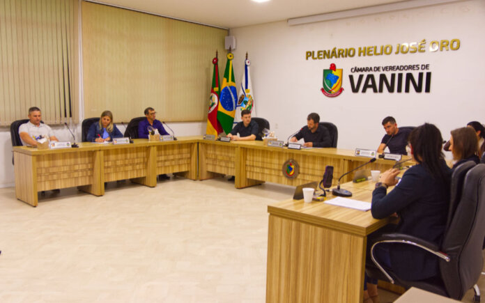 Resumo da Sessão Ordinária nº 15/2025 da Câmara de Vereadores de Vanini