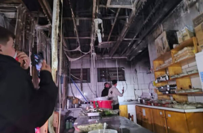 Princípio de incêndio atinge cozinha do CTG Neco Goulart, em Ciríaco