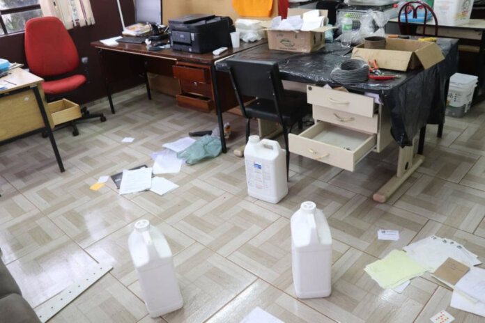 Viveiro Municipal de Casca é alvo de vandalismo e furto