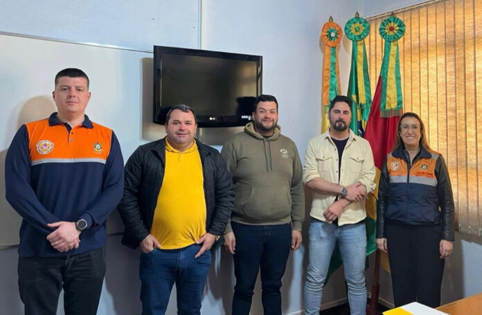 Visita reforça parceria entre Ciríaco e Defesa Civil Estadual