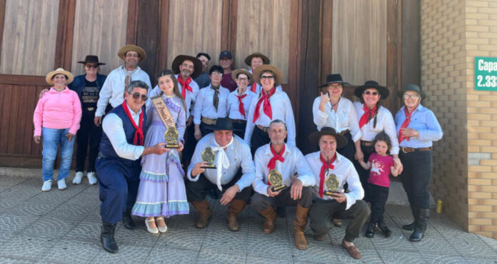Departamento de Jogos Campeiros conquista título inédito para o CTG Laço da Amizade de Casca