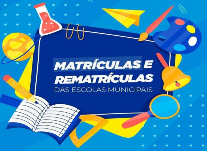 Abertas as matrículas e rematrículas para o ano letivo de 2026 em Santo Antônio do Palma