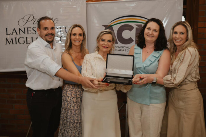 ACIC homenageou empresas associadas com o prêmio Lanes Tadeu Migliavacca