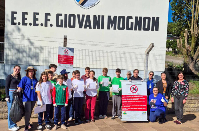 São Domingos do Sul realiza mobilização contra a dengue em Santa Gema