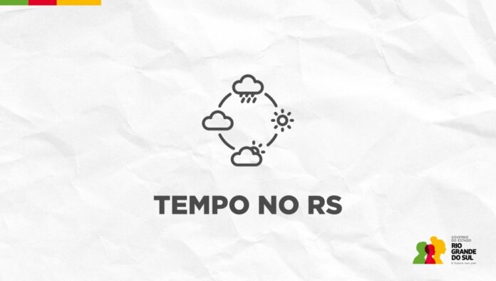 Final da semana no Rio Grande do Sul terá avanço de frente fria com tempestades isoladas, granizo e rajadas de vento