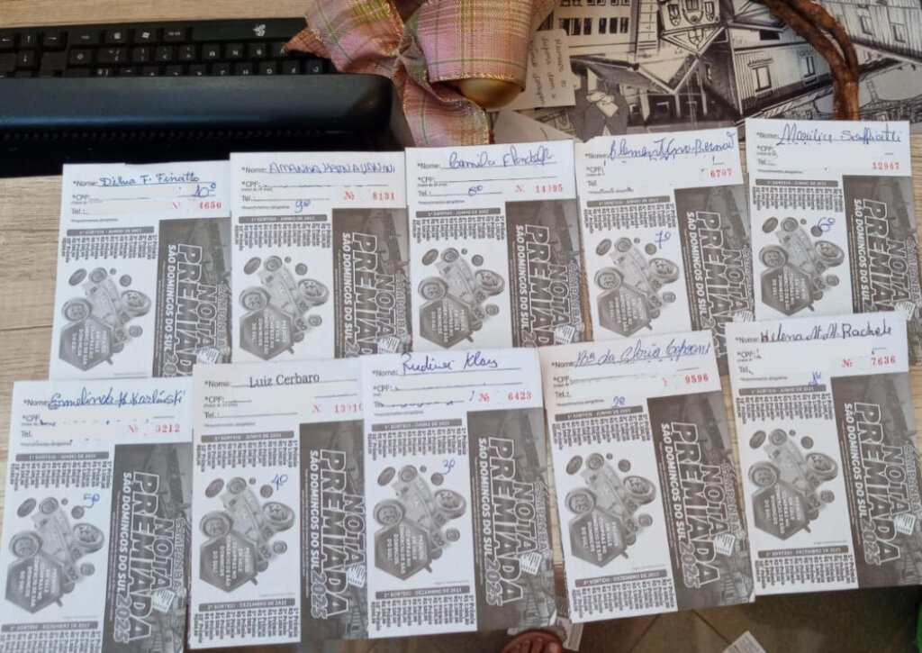 São Domingos do Sul divulga ganhadores do segundo semestre da Nota Premiada 2025