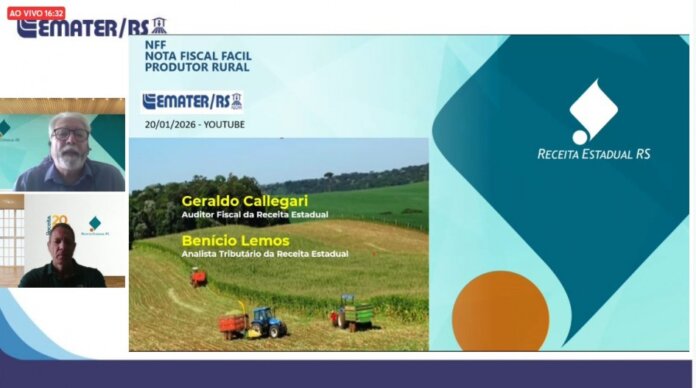 Receita Estadual atualiza produtores rurais sobre uso da Nota Fiscal Eletrônica e do aplicativo Nota Fiscal Fácil
