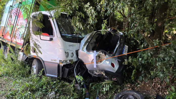 Acidente com vítima fatal na RS-324, entre Passo Fundo e Marau