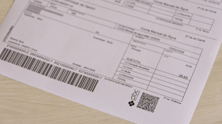 Conta de água agora pode ser paga via PIX em Vanini