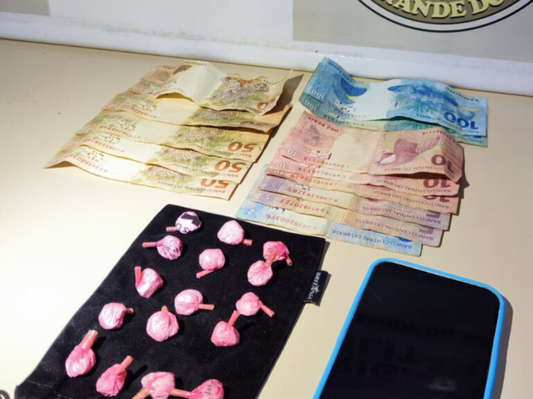 Brigada Militar prende homem por tráfico de drogas em Casca