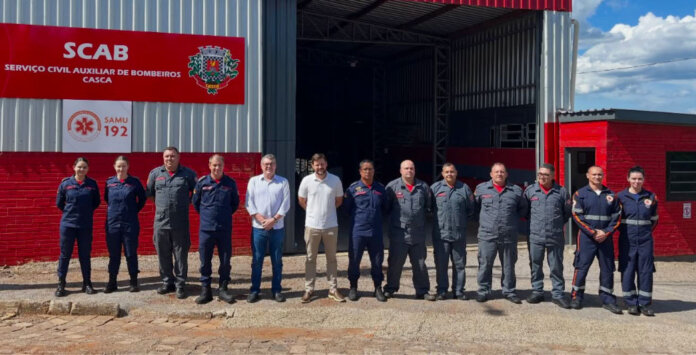 Comando do 7º Batalhão faz visita técnica ao SCAB de Casca
