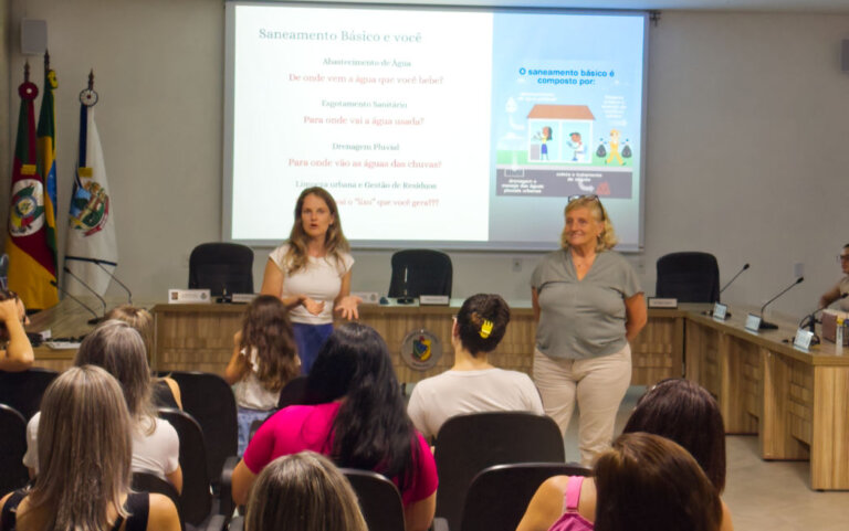 Assembleia comunitária discutiu saneamento básico em Vanini