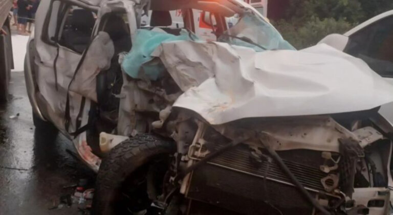 Família de Lagoa Vermelha morre em acidente na BR-282, em Rancho Queimado