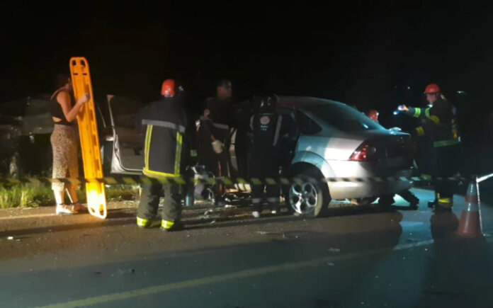 Colisão frontal deixa três mortos na ERS-324, em Casca