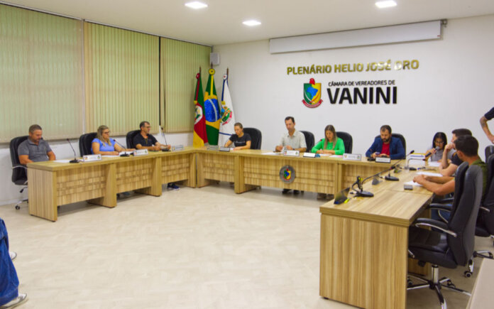 Resumo da Sessão Ordinária de 23 de março de 2026 da Câmara de Vereadores de Vanini